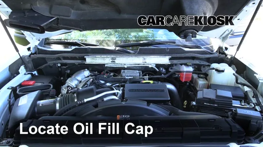 2020 Chevrolet Silverado 2500 HD LT 6.6L V8 Turbo Diesel Crew Cab Pickup Aceite